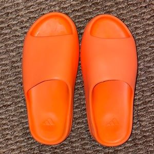 Yeezy slides orange